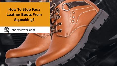 how to make fake leather shoes stop squeaking|fix squeaky shoes for adults.